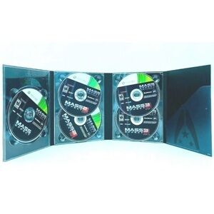 MASS Effect Trilogy Box Set (Microsoft Xbox 360, 2012) Tested & Working!